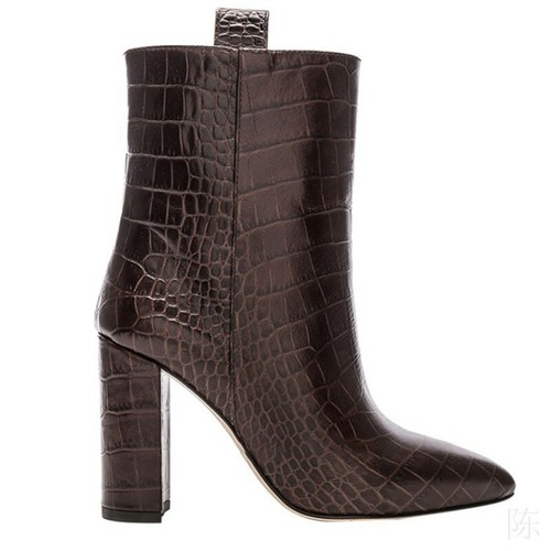 crocodile print boots